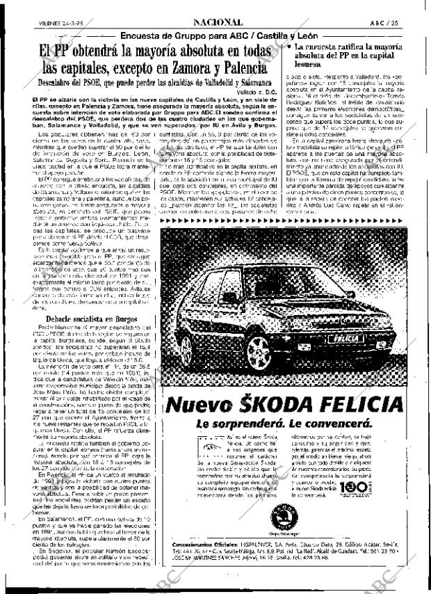 ABC SEVILLA 24-03-1995 página 25