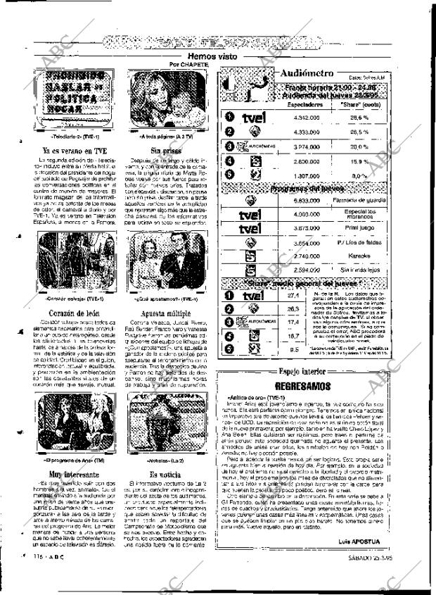 ABC MADRID 25-03-1995 página 116