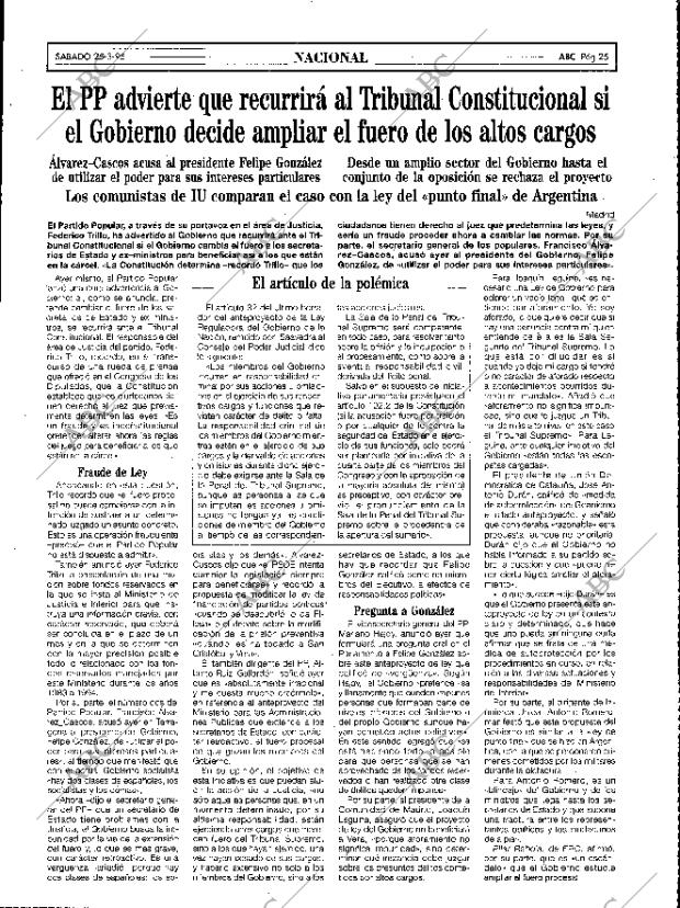 ABC MADRID 25-03-1995 página 25
