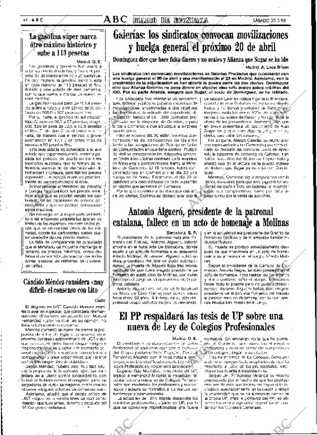 ABC MADRID 25-03-1995 página 44