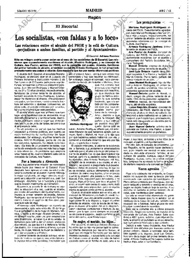 ABC MADRID 25-03-1995 página 63