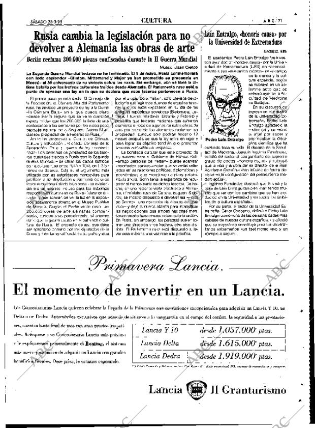 ABC MADRID 25-03-1995 página 71