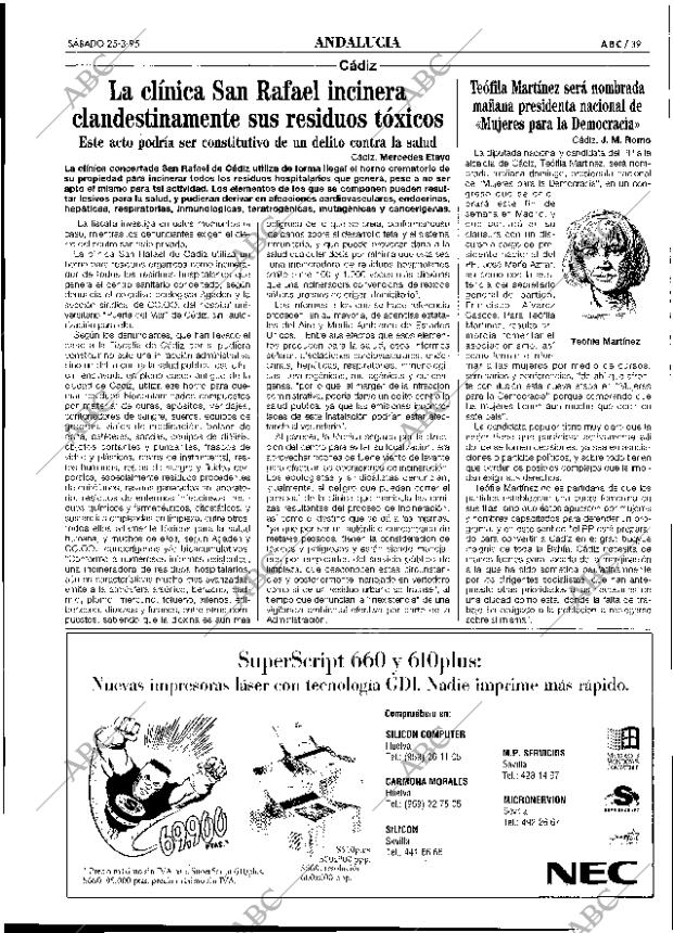ABC SEVILLA 25-03-1995 página 39