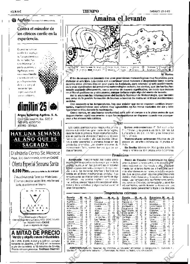 ABC SEVILLA 25-03-1995 página 42