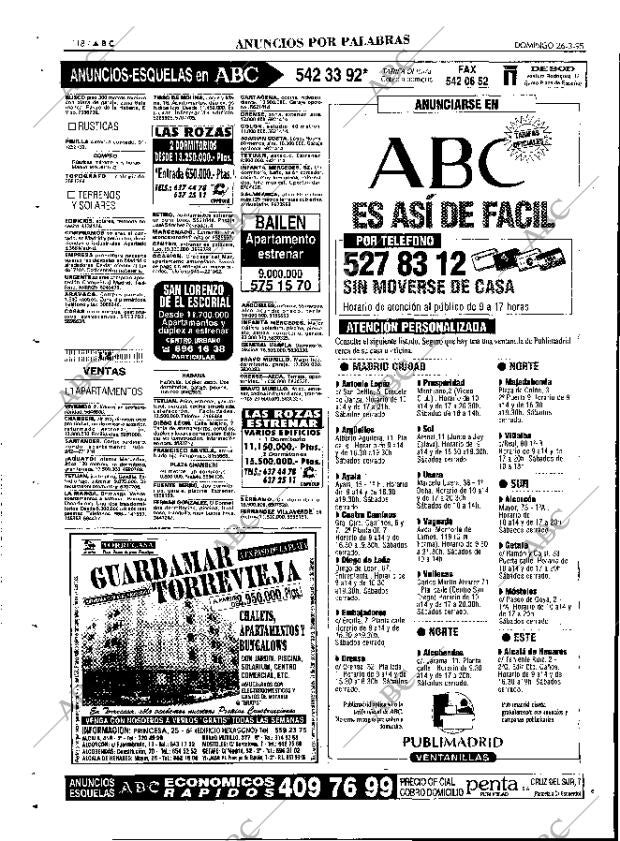 ABC MADRID 26-03-1995 página 118