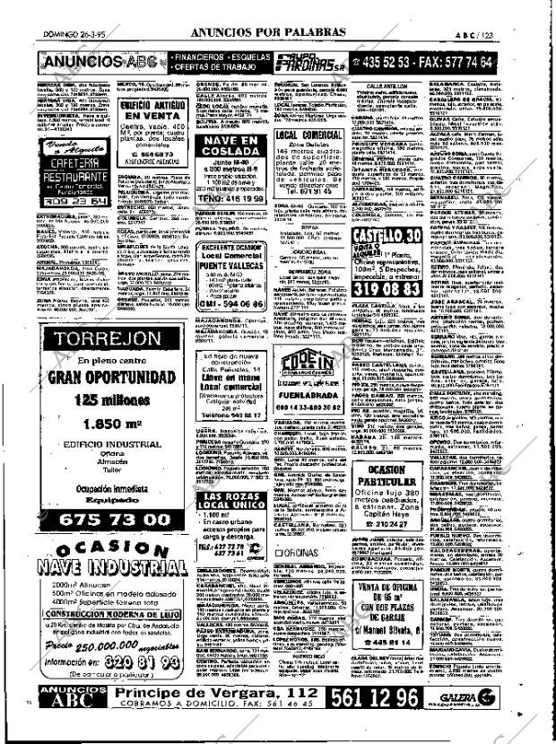 ABC MADRID 26-03-1995 página 123