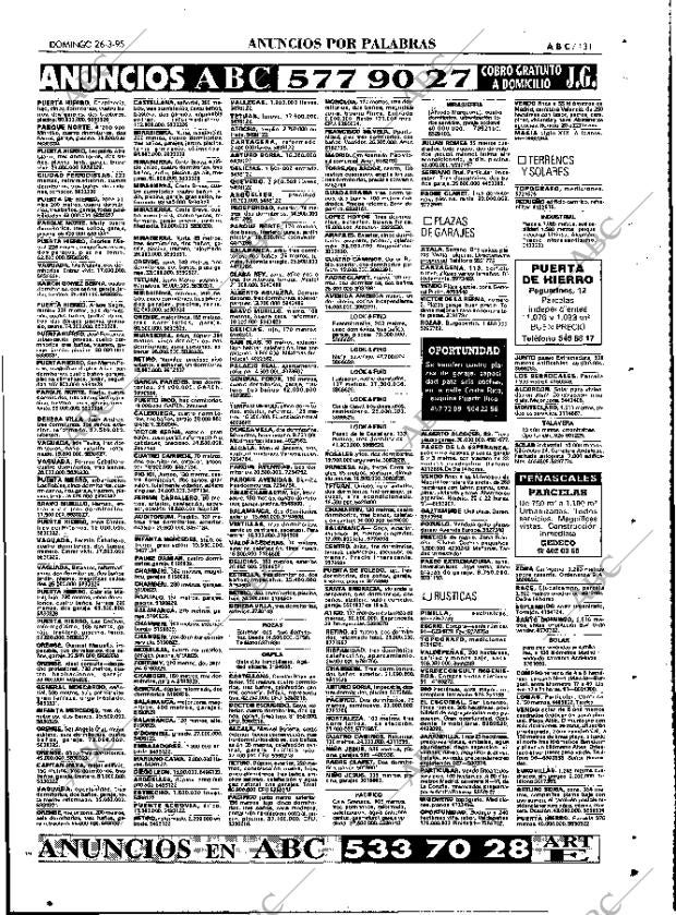 ABC MADRID 26-03-1995 página 131