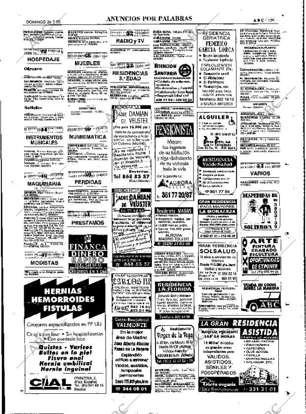 ABC MADRID 26-03-1995 página 139