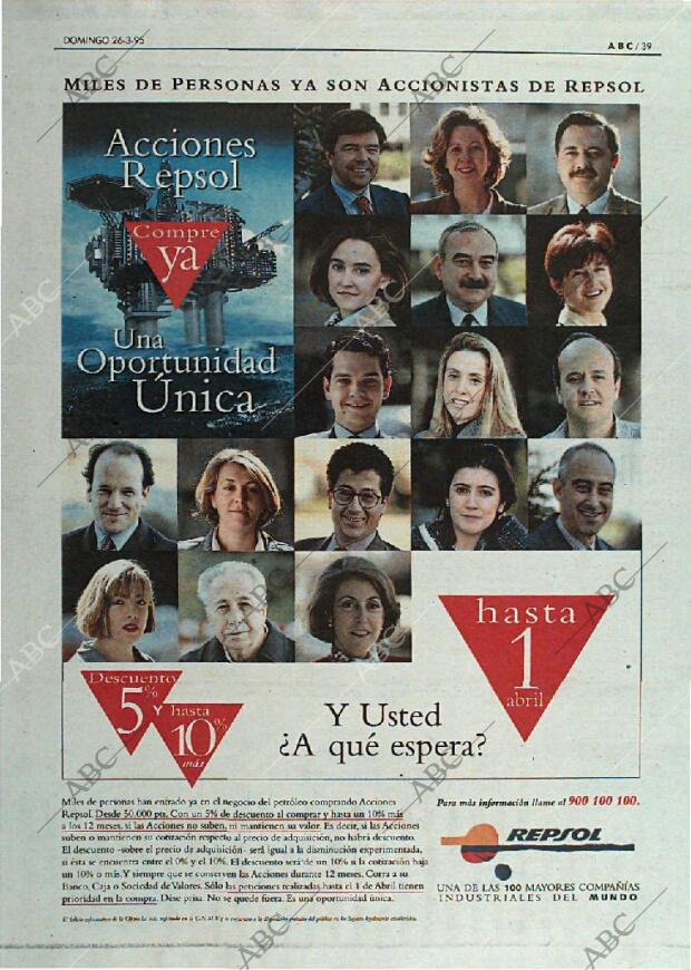 ABC MADRID 26-03-1995 página 39