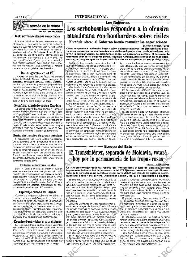 ABC MADRID 26-03-1995 página 42