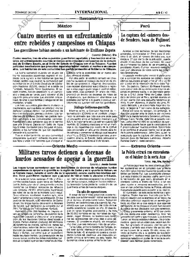 ABC MADRID 26-03-1995 página 43
