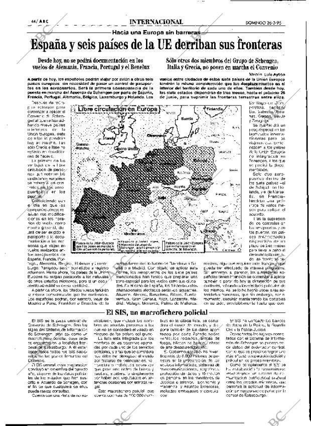 ABC MADRID 26-03-1995 página 44