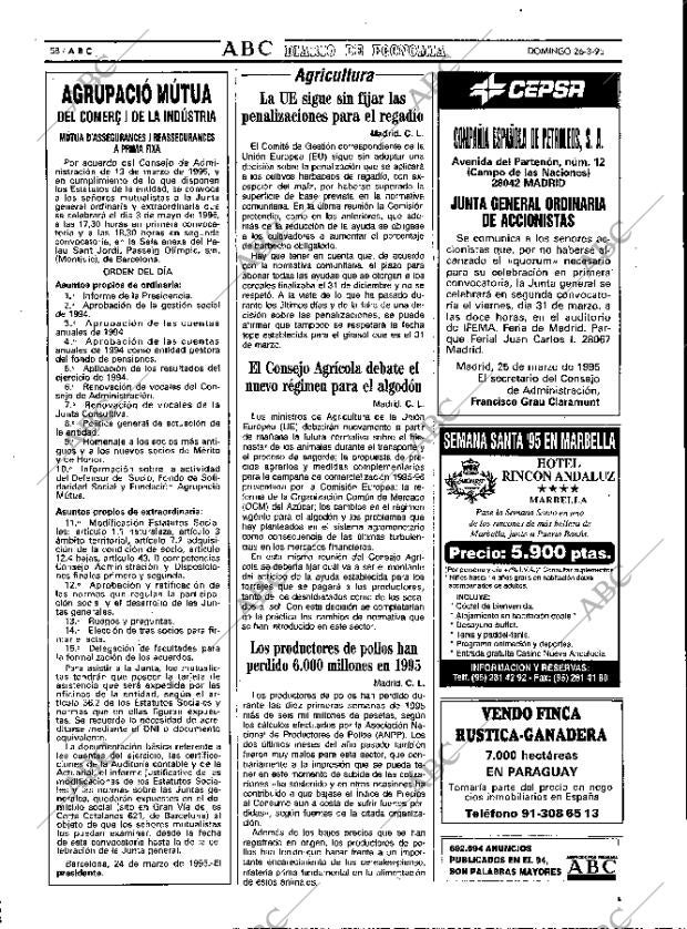 ABC MADRID 26-03-1995 página 58