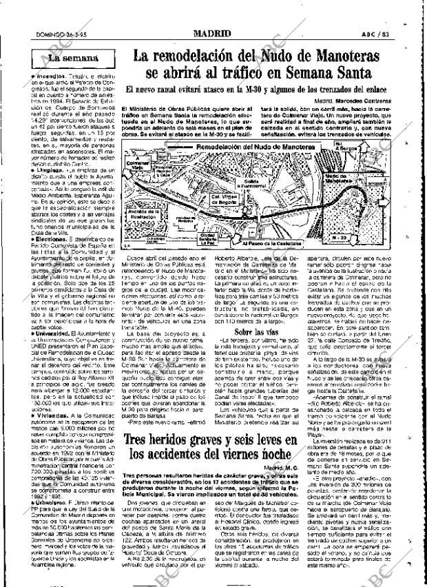 ABC MADRID 26-03-1995 página 83