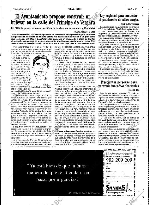 ABC MADRID 26-03-1995 página 85