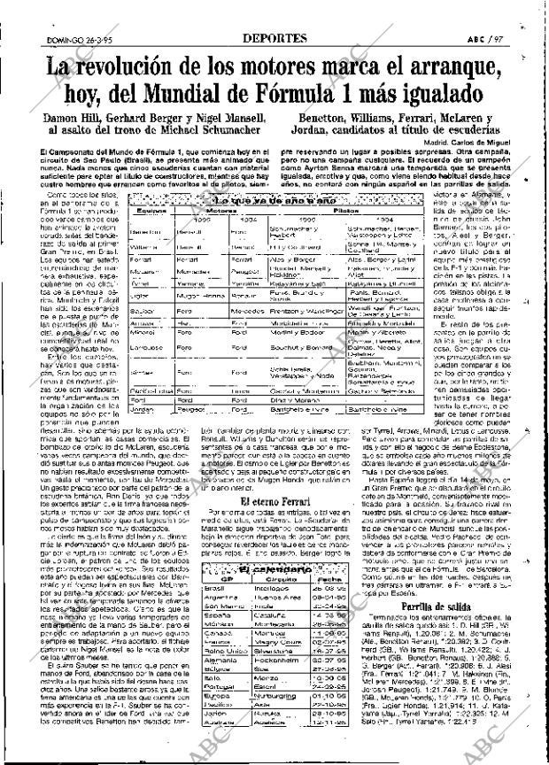 ABC MADRID 26-03-1995 página 97