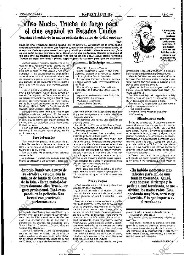 ABC MADRID 26-03-1995 página 99
