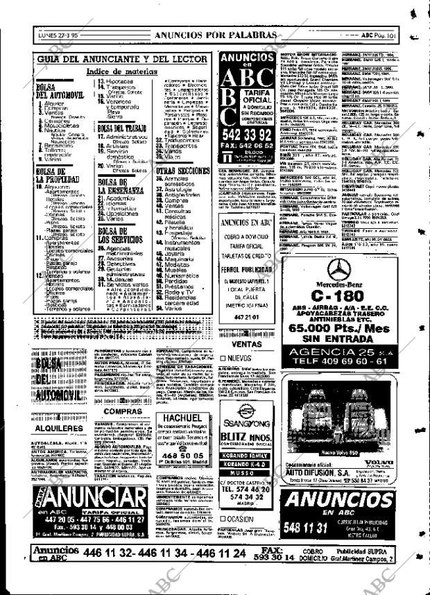 ABC MADRID 27-03-1995 página 101