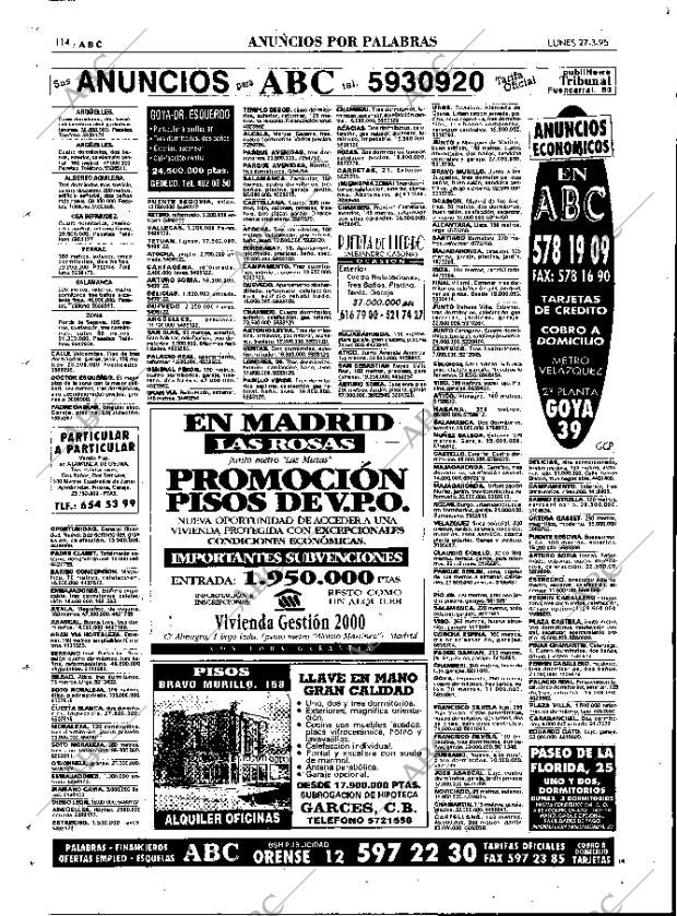 ABC MADRID 27-03-1995 página 114