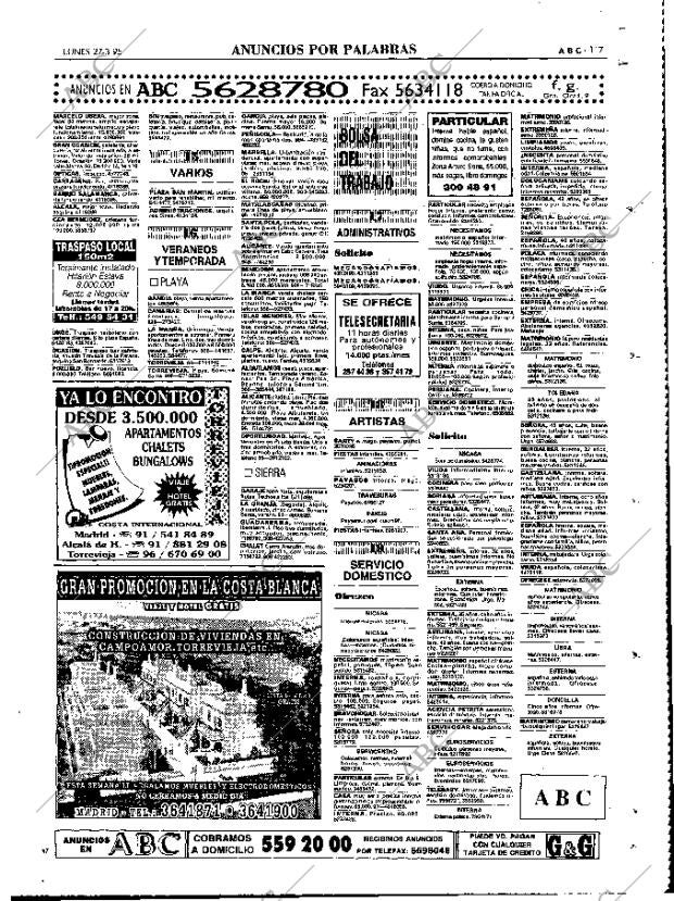 ABC MADRID 27-03-1995 página 117