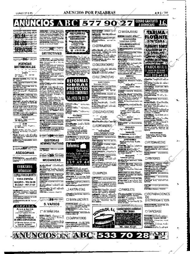 ABC MADRID 27-03-1995 página 119