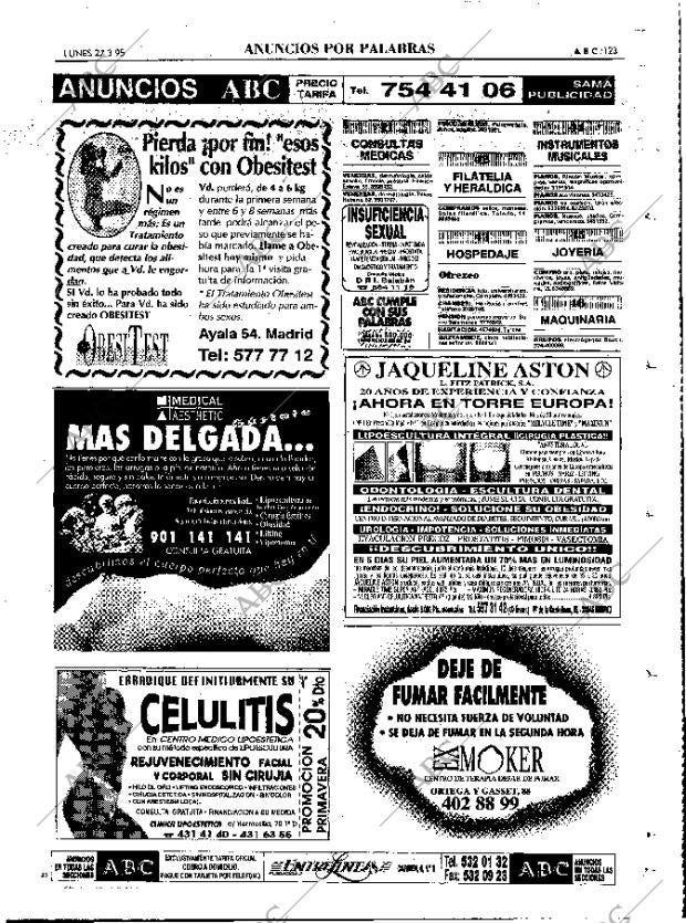 ABC MADRID 27-03-1995 página 123