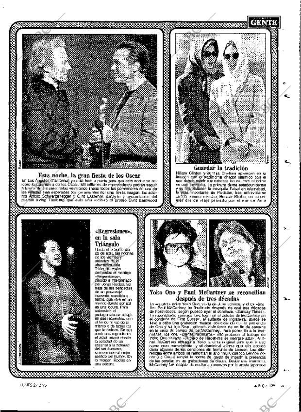 ABC MADRID 27-03-1995 página 129