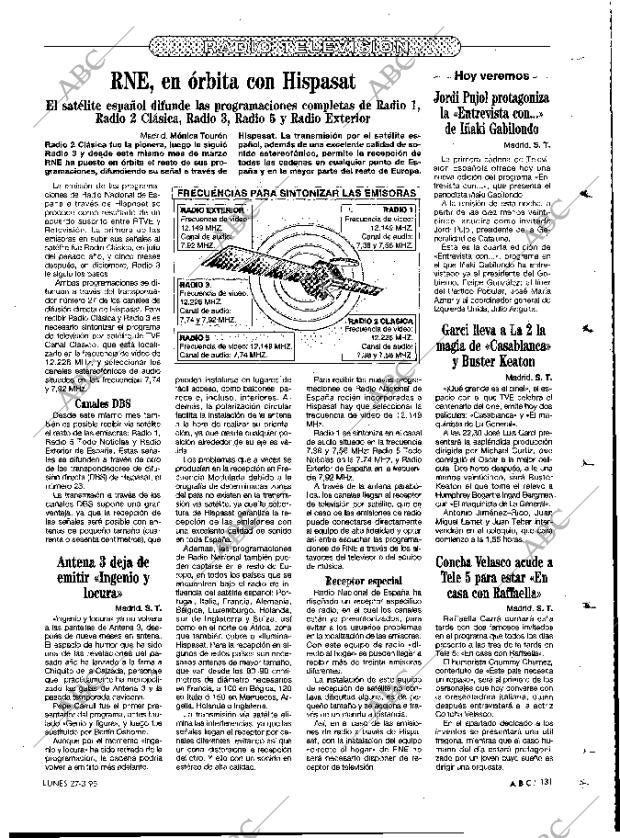ABC MADRID 27-03-1995 página 131