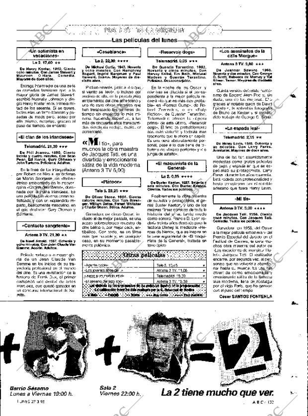 ABC MADRID 27-03-1995 página 133