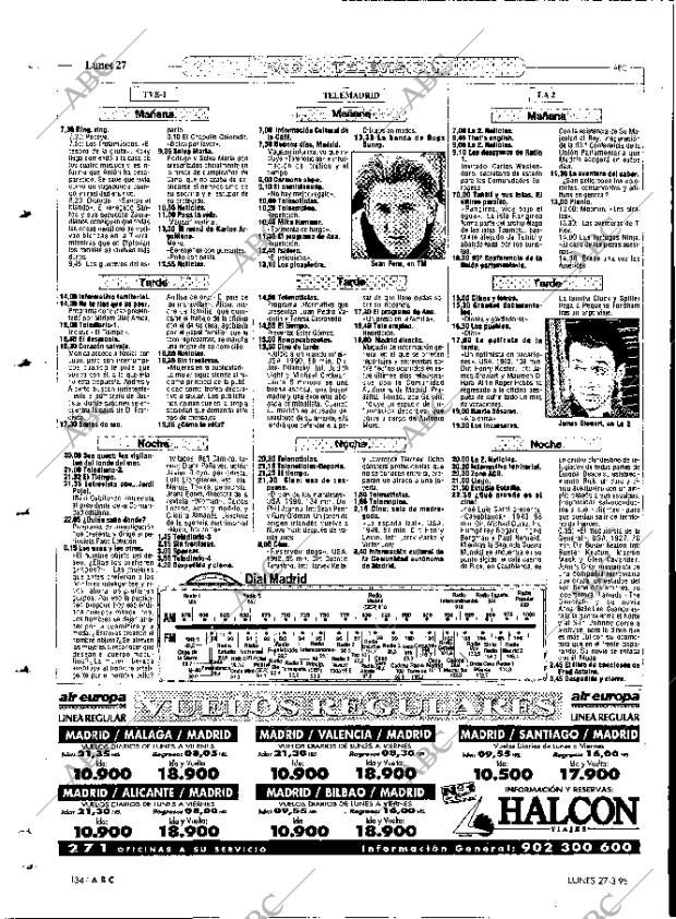 ABC MADRID 27-03-1995 página 134