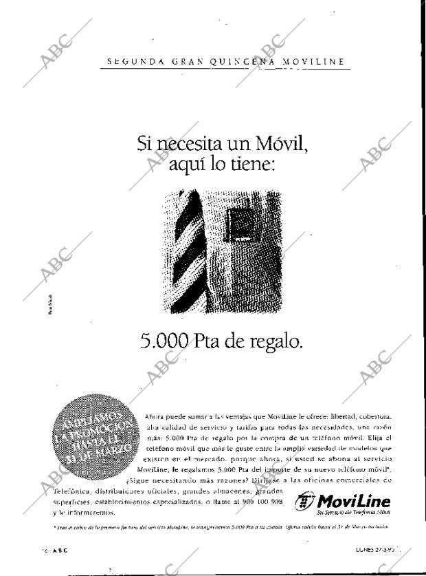 ABC MADRID 27-03-1995 página 16