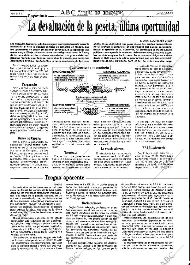 ABC MADRID 27-03-1995 página 40