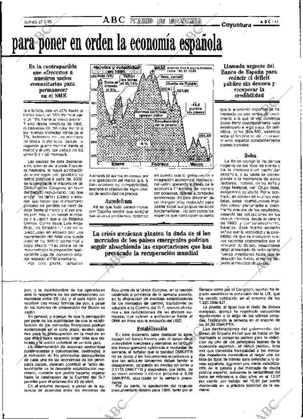 ABC MADRID 27-03-1995 página 41