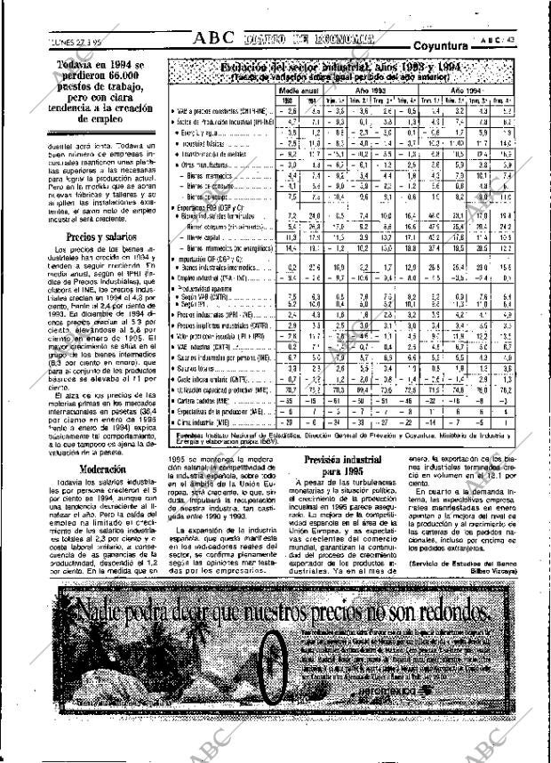 ABC MADRID 27-03-1995 página 43