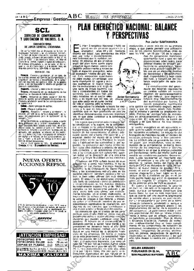 ABC MADRID 27-03-1995 página 44