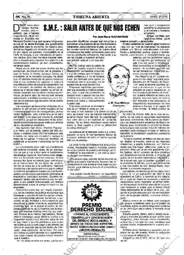 ABC MADRID 27-03-1995 página 48
