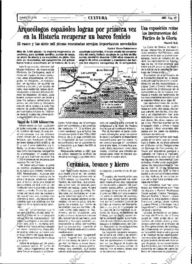 ABC MADRID 27-03-1995 página 49