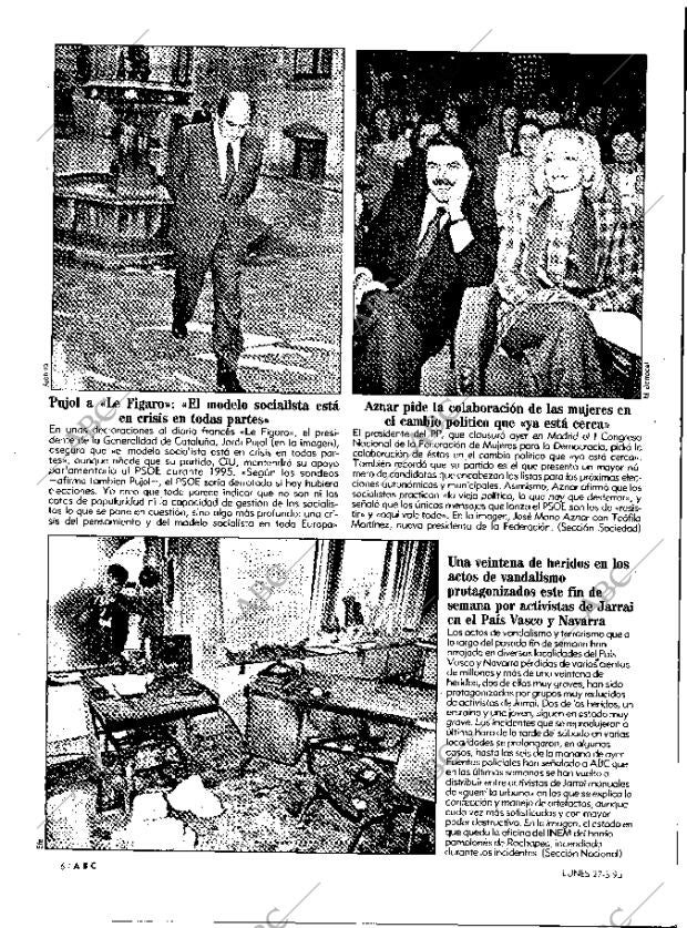 ABC MADRID 27-03-1995 página 6