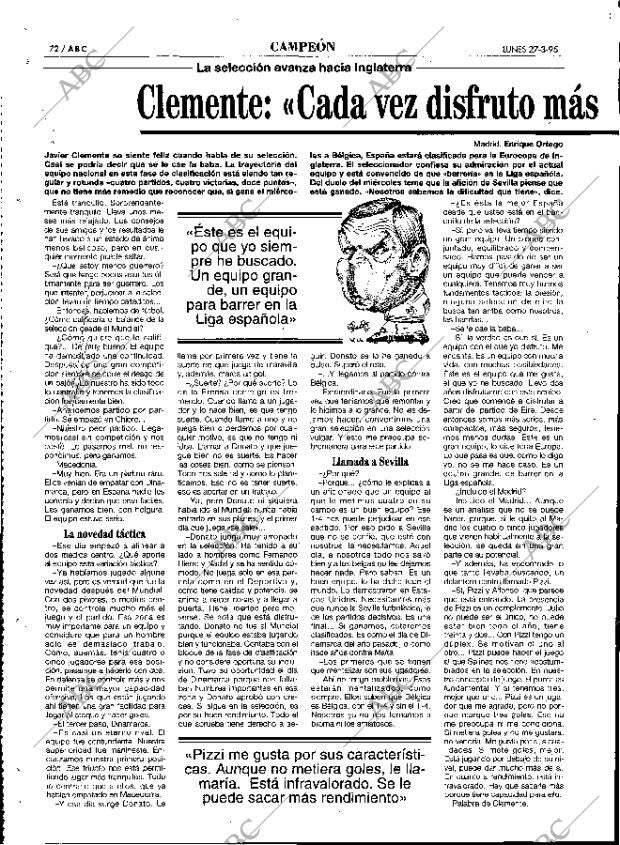 ABC MADRID 27-03-1995 página 72