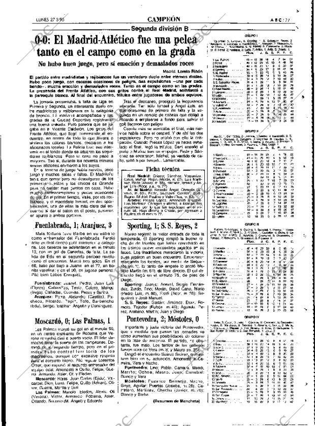 ABC MADRID 27-03-1995 página 77