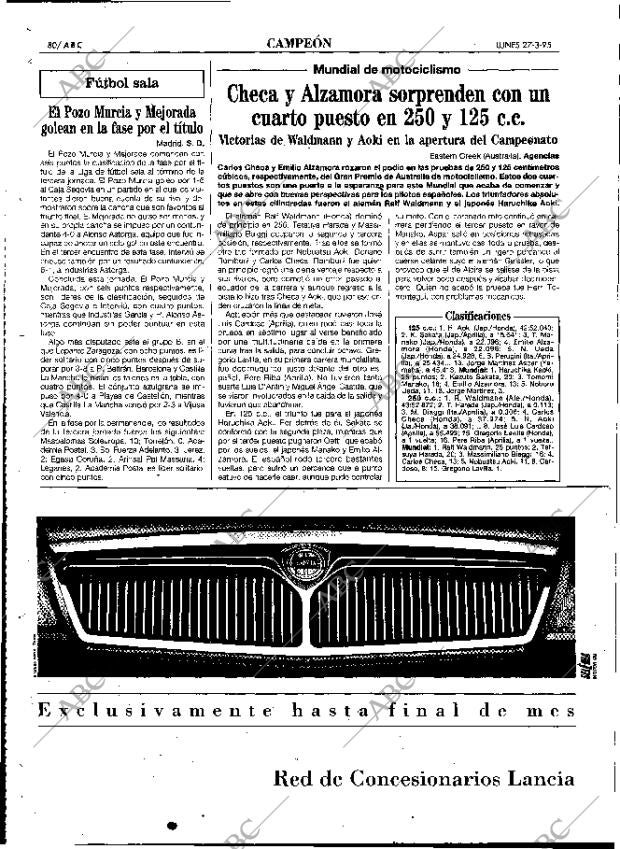 ABC MADRID 27-03-1995 página 80