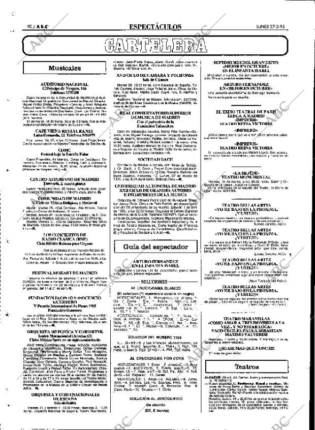 ABC MADRID 27-03-1995 página 90