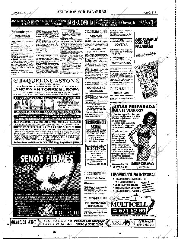 ABC MADRID 28-03-1995 página 115