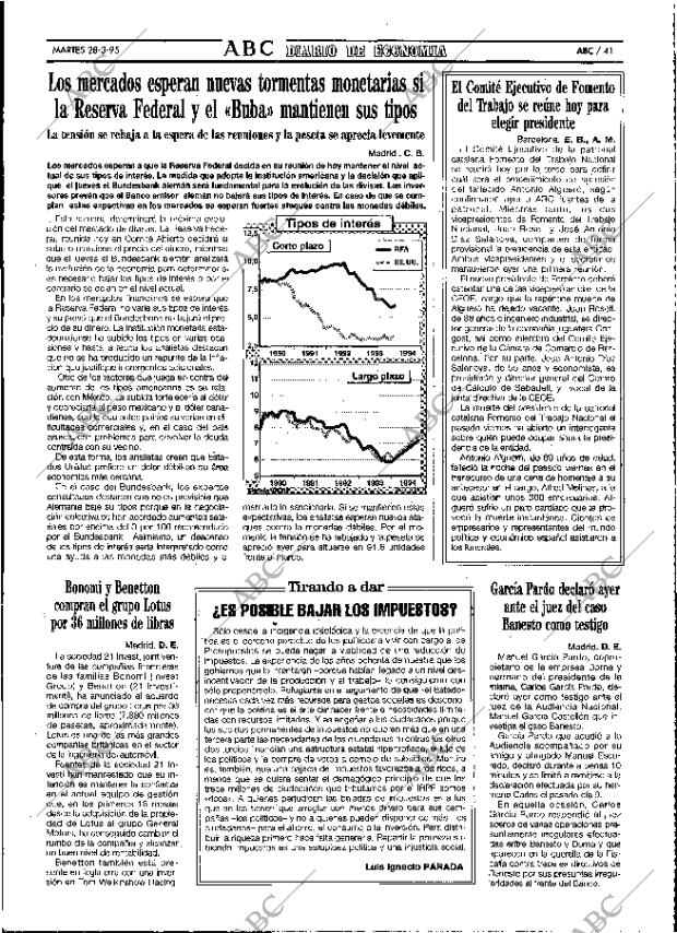 ABC MADRID 28-03-1995 página 41