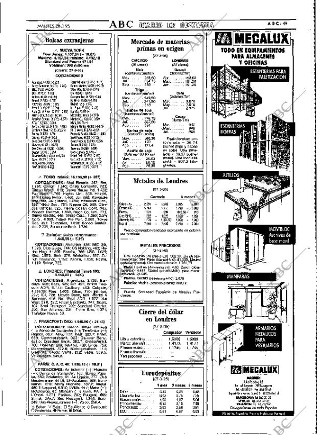 ABC MADRID 28-03-1995 página 49