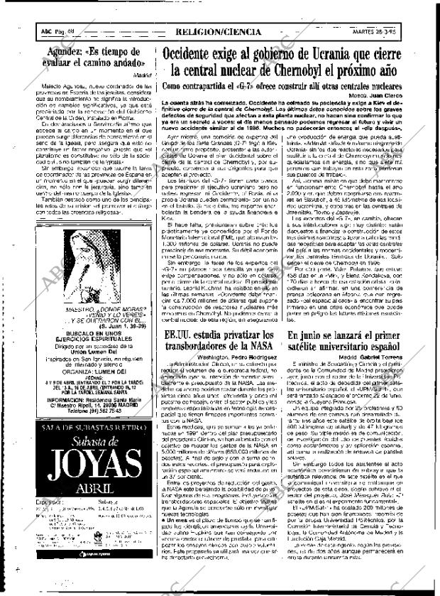 ABC MADRID 28-03-1995 página 68