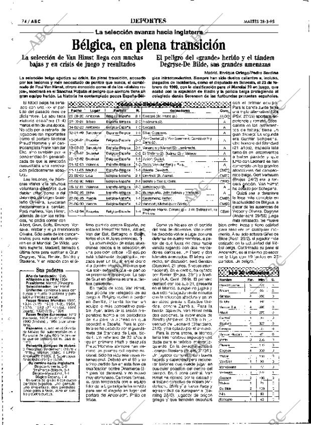 ABC MADRID 28-03-1995 página 74