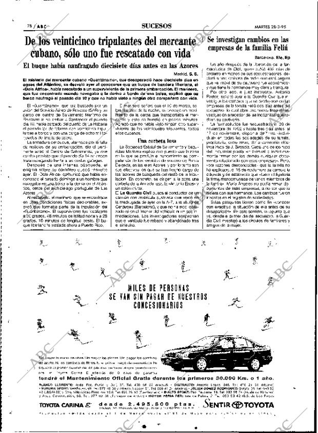 ABC MADRID 28-03-1995 página 78
