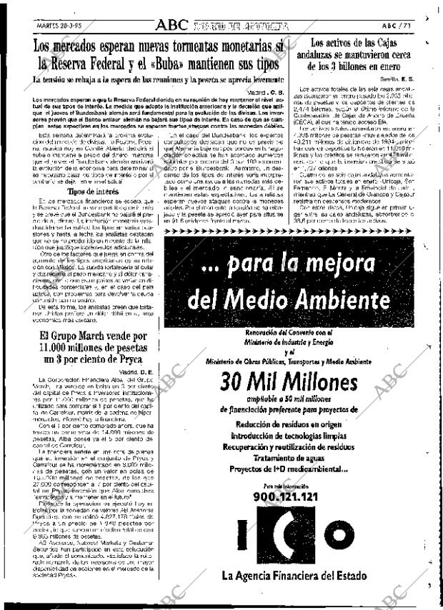 ABC SEVILLA 28-03-1995 página 73