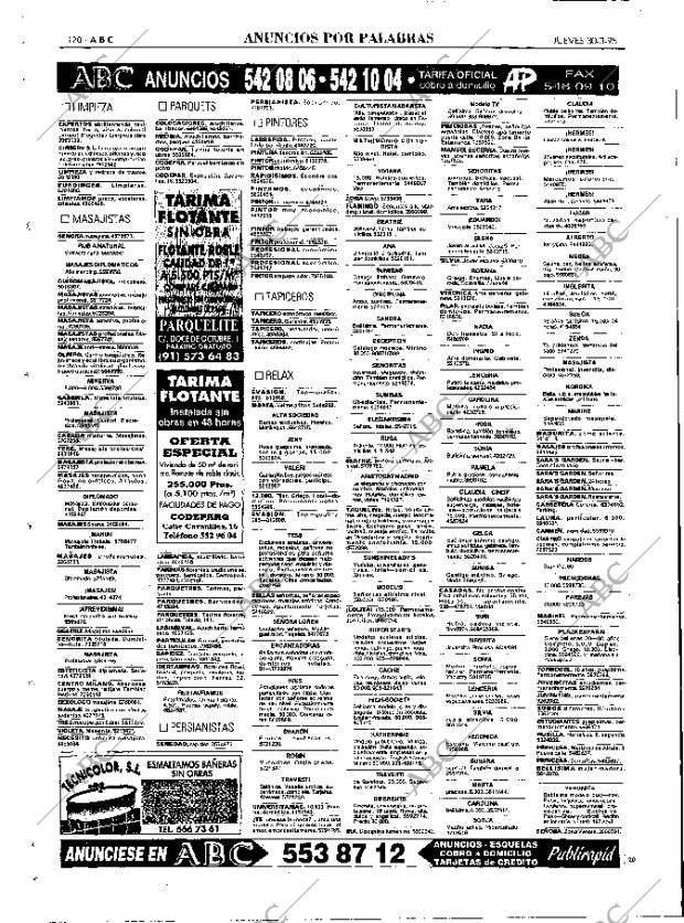 ABC MADRID 30-03-1995 página 120